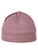 Beanie wafel look roze