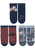 Calcetines de bebé 3-pack tractor marine