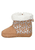 Buty dziecięce srebrne print brązowy melanż