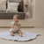 Spielmatte Blatt Stone