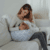 emma & noah Fodera per cuscino allattamento diamanti blu