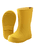 Bottes en caoutchouc non doublées jaune mat