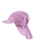 Gorra de visera con protección para el cuello rosa flor