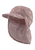 Cappello con protezione del collo, rosa opaco