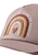 Baseball-Cap Regenbogen blasslila