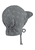 Cappello a visiera reversibile con protezione del collo verde pietra