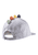 Baseball-Cap Dino silber melange