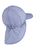 Cappello a punta con strisce di protezione del collo blu cielo