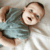emma & noah Schlafsack Leinen Essential Mint