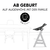 Babyaufsatz Alpha Bouncer Premium Dark Grey