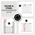 Türschutzgitter Open N Stop 2 Set + 9 cm White