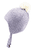 Sombrero inca lunares morado pálido