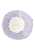 Sombrero inca lunares morado pálido
