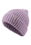 Gorro de punto sobre lila