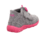 Happy pantoffel lichtgrijs/roze (medium)