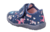 Zapatilla Spotty azul claro cebra gris (mediana)