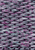 Cappello in maglia multicolore viola