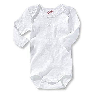 SANETTA Baby Body manga larga blanco