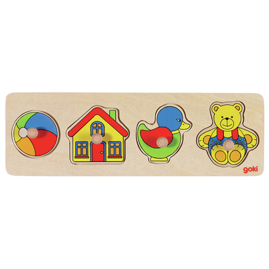 Image of goki Puzzle giocattolo 4 pezzi