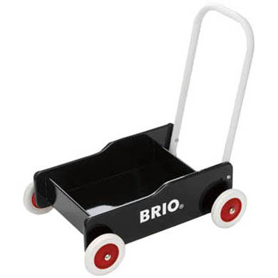 BRIO Brio lära gå vagn - svart