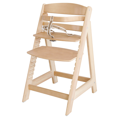roba Chaise haute enfant évolutive Sit Up III bois, naturel