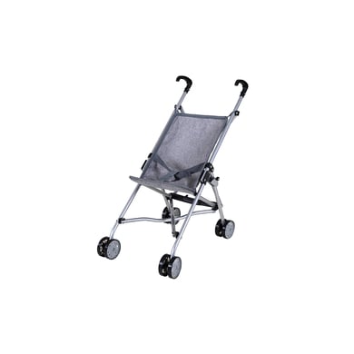 knorr toys® Silla de paseo de juguete Sim gris