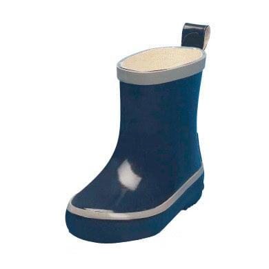 Image of PLAYSHOES Stivali di gomma bassi, colore marine, privi di PVC