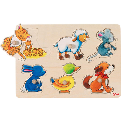 Image of goki Puzzle di carta da parati madre e figlio059