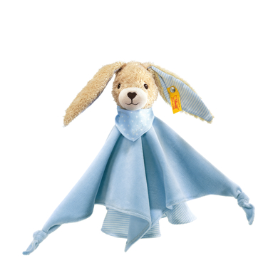 STEIFF Doudou Lapin Hoppel 28 cm bleu