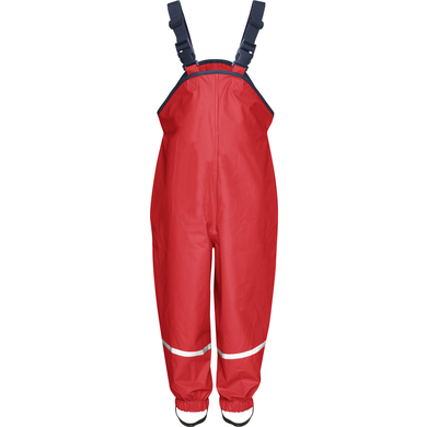 Playshoes Salopette de pluie enfant rouge