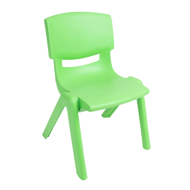BIECO Grön barnstol av plast