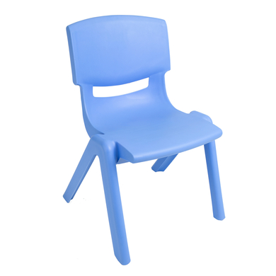 Levně BIECO Dětská židle z plastů, modrá