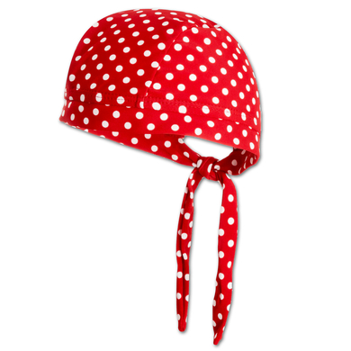 Image of PLAYSHOES Girls Bandana Copricapo, colore rosso a pois