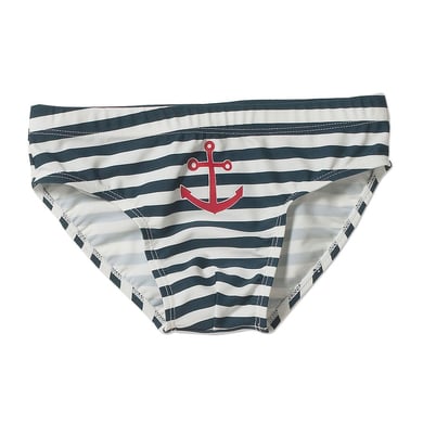 PLAYSHOES Bañador slip MARITIM azul marino - rayas