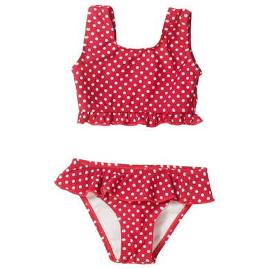 Image of PLAYSHOES Girls BIKINI, colore rosso a pois