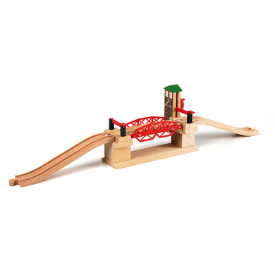BRIO® WORLD Pont basculant pour circuit de train bois 33757