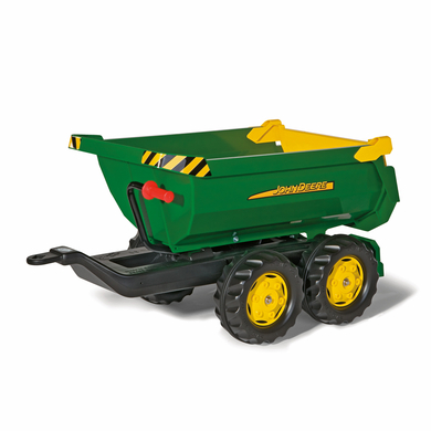 rolly®toys Remorque benne pour tracteur enfant rollyHalfpipe John Deere 122165