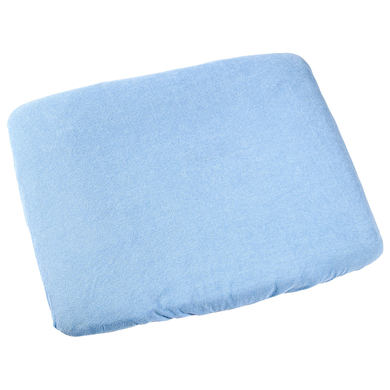 odenwälder Housse de matelas à langer éponge bleu 75x85 cm