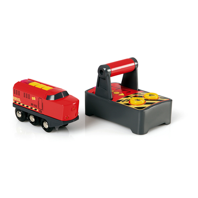 BRIO® WORLD IR Locomotrice Treno Merci