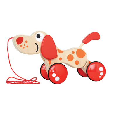 Hape Petit chien à tirer Puppy bois E0347