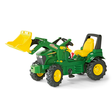 rolly toys Tracteur enfant à pédales rollyFarmtrac John Deere 7930 pelle 710126