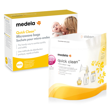 medela Sachet pour micro-ondes Quick-Clean lot de 5