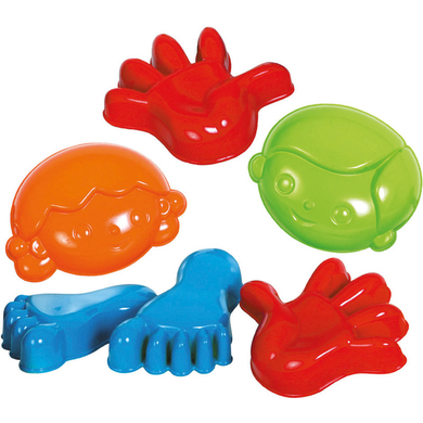 GOWI Moule de sable Fritz - Set de 6 moules