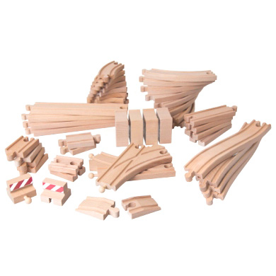 BRIO® Grand coffret rails pour circuit de train bois 33772