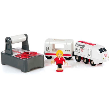 BRIO® WORLD Figurine train express radiocommandé 33510