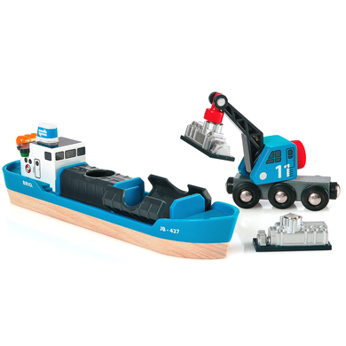 BRIO Barco porta contenedores 33534