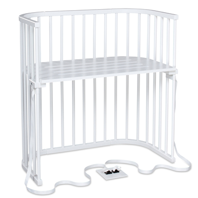 babybay Lit cododo Boxspring, hêtre, blanc