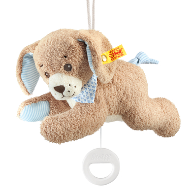 STEIFF Peluche musicale Chien bonne nuit