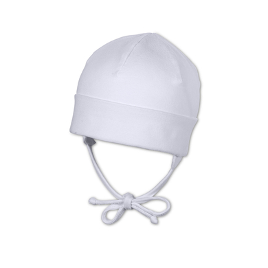Sterntaler Bonnet enfant lacet, blanc