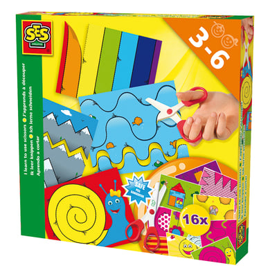 Ses-Creative 14809- Impariamo A Tagliarey, Multicolore-image